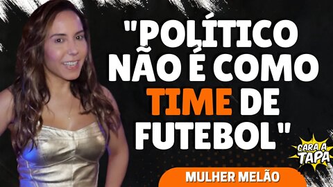 LULA X BOLSONARO: MULHER MELÃO TAMBÉM FALA DE POLÍTICA