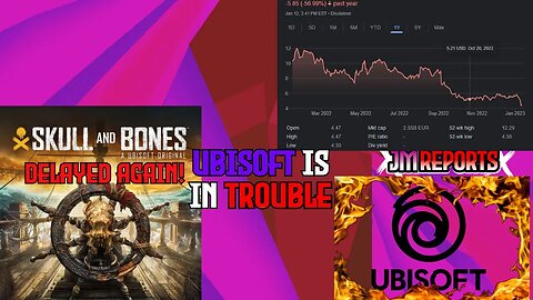 Ubisoft is starting to collapse as stocks PLUMMETS multiple game cancellations & announce cuts