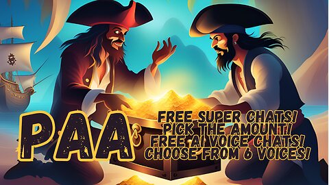 PAA Live Superchat Giveaway!