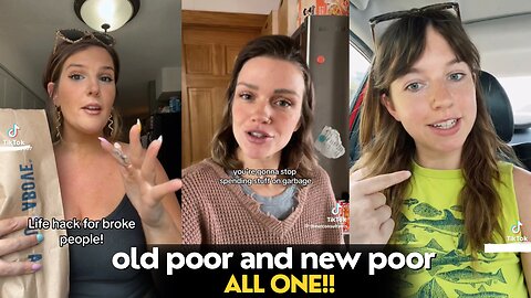 Old Poor People Give Tips And Tricks To Help New Poor Through Inflation And Recession | TikTok