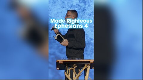 Pastor Greg Locke: and to put on the new self, which in the likeness of God has been created in righteousness and holiness of the truth, Ephesians 4:24 - 11/15/23