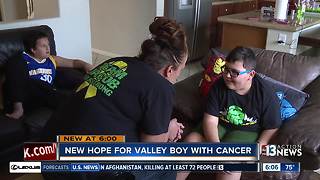 Family struggles to fund new treatment that could help Las Vegas boy battling brain tumor