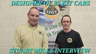 Kit Car Creator Stuart Mills, The Man behind MEV Rocket, Exocet & More, Newark Kit Car Festival 2023