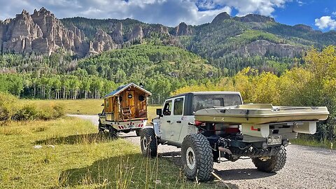3 Overland Youtubers Convoy to Ouray, Colorado - Living Full Time in my Jeep Gladiator