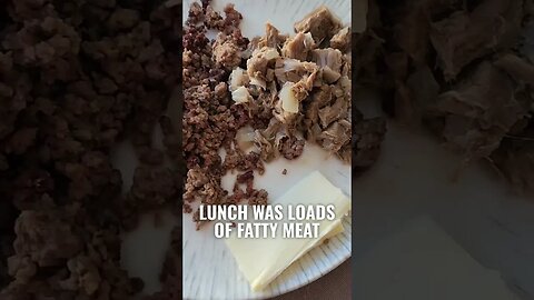 What I Eat HIGH FAT Carnivore Diet #shorts