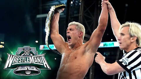 Cody Rhodes Conqures the bloodline to win the WWE Universal Title:WrestleMania XL Highlights