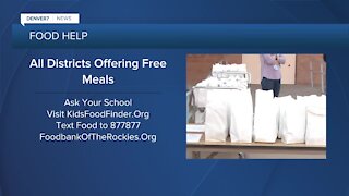 All students get free meals through June