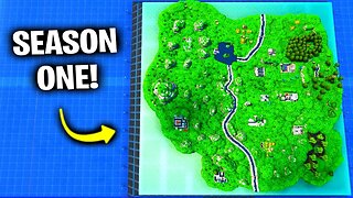 I Went Back To Season 1 Map - Fortnite