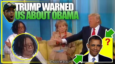 THEY WERE SHOCKED | THEY WERE COOL WITH TRUMP UNTIL HE BROUGHT UP OBAMA