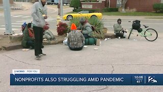 Nonprofits also struggling amid pandemic