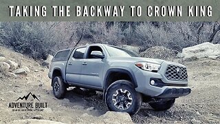WARNING..DO NOT DO THIS in a stock 2020 Toyota Tacoma...Off Roading the Backway to Crown King, AZ
