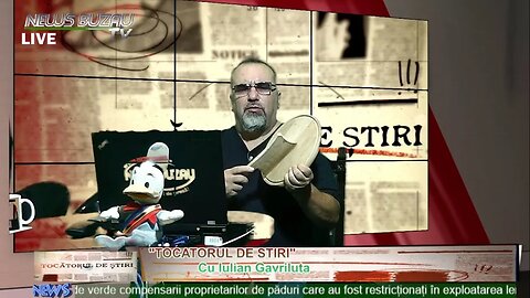 TV NEWS BUZAU - TOCATORUL DE STIRI, cu Iulian Gavriluta. Despre nesimtirea edilului ...