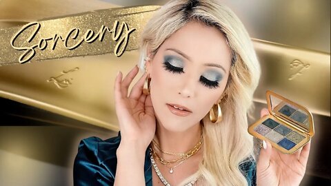 LISA ELDRIDGE EYESHADOW PALETTE: SORCERY | REVEW + SWATCHES | HOLIDAY EYESHADOW TUTORIAL 2022