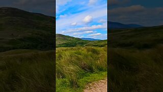 On the path to Conic Hill on The West Highland Way Scotland