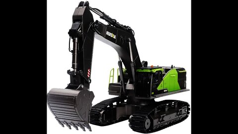 Huina 1593 1:14 Scale RC Excavator with Alloy Bucket #shorts