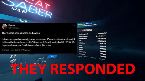 Beat Saber Has Responded to Leaderboard Cheating