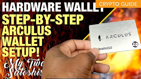 Hardware Wallet Tutorial: Arculus Wallet Crypto Cold Storage Setup!