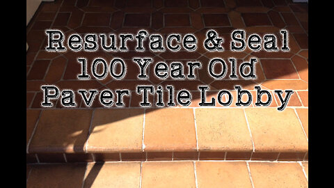 🏢 Restore 100 Year Old Lobby Floor