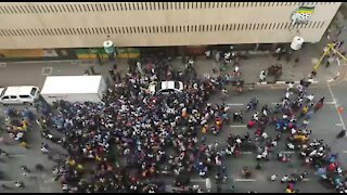 SOUTH AFRICA - Johannesburg - School protest (videos) (7o4)