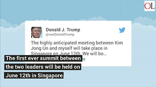 It's A Date! Trump To Meet Kim Jong Un