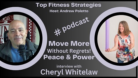 Move More! An Interview with Cheryl Whitelaw