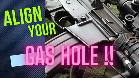 Align your Gas Hole !!!