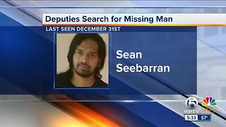 Sean Seebarran: Deputies searching for missing man