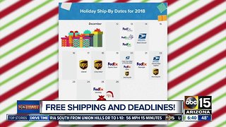 All the shipping deadlines to know before Christmas