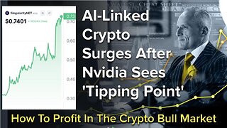 AI-Linked Crypto Surges After Nvidia Sees 'Tipping Point'