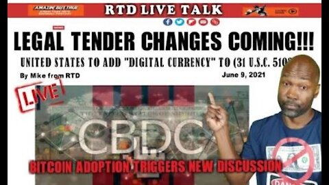 Coming Soon In USA!!! El Salvador Bitcoin Move To Start "Legal Tender" Talks For CBDC's