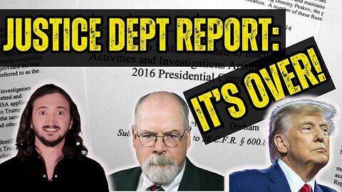 Justice Dept Report: Russiagate Had No Evidence