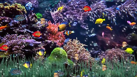 Beauty of Ocean | Underwater 4k Videos | Aquarium Coral Reef #4k #ocean #music
