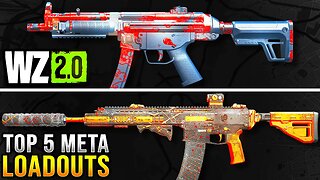 WARZONE TOP 5 META LOADOUTS AFTER UPDATE! (Warzone Best Loadouts)