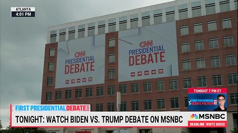 MSNBC: Biden Arrives in Atlanta for the Presidential Debate