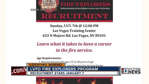 Las Vegas Fire and Rescue starts recruiting in January