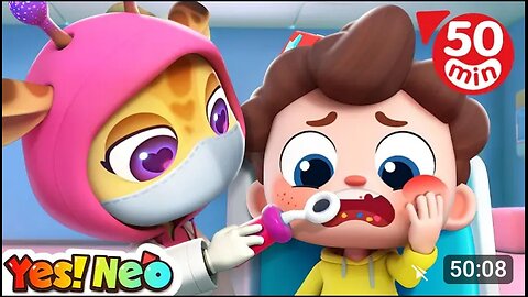 Neo Goes to the Dentist 🦷😁 | Dentist Song | Good Habits | Kids Songs | Starhat Neo | Yes! Neo