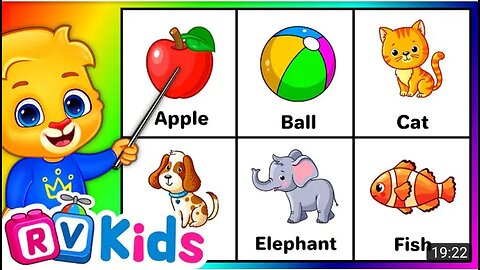 ABC Flashcards for Kids/ Babies First Words & ABC Alphabets for Kids