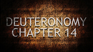 Deuteronomy Chapter 14 | Pastor Anderson