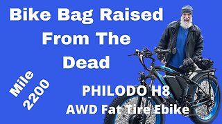 Resurrecting My Broken Pakrak Bike Bag: Philodo H8 AWD Ebike Adventure