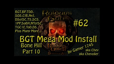 Let's Play Baldur's Gate Trilogy Mega Mod Part 62 - The Secret of Bone Hill