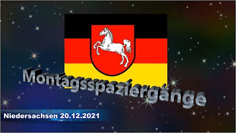 Montagsspaziergänge Niedersachsen 20.12.2021