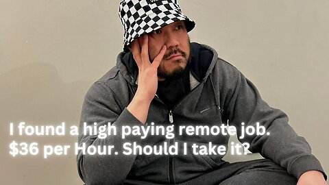 $36 per Hour High Paying Remote Job. Should I apply for this remote job?