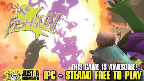 FISHGUN – [PC – STEAM] FREE TO PLAY – AWESOME GAME! SPLAT!
