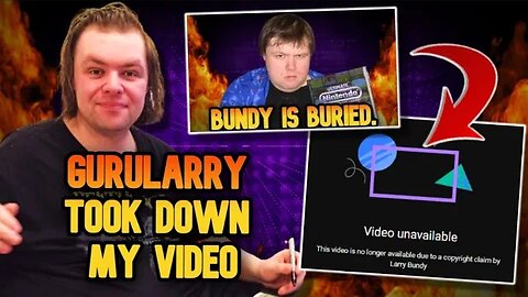 Guru Larry Attempts to Silence Me: My Video About Him Taken Down