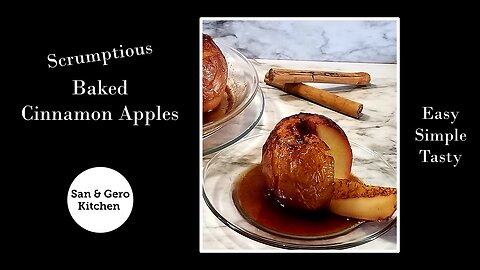 Scrumptious Baked Cinnamon Apples Recipe