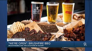 Brushfire BBQ open for takeout