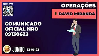 DAVID MIRANDA Comunicado Oficial 13-06-23