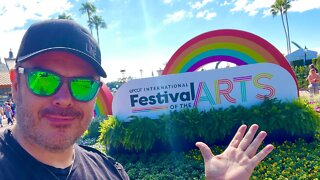 Eating TOO MUCH at EPCOT's Festival of the Arts 2022