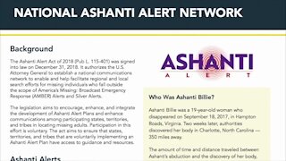 Activists push for Ashanti Alert in New York