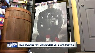Local comic store taking board game donations to help UB student veterans reduce stress